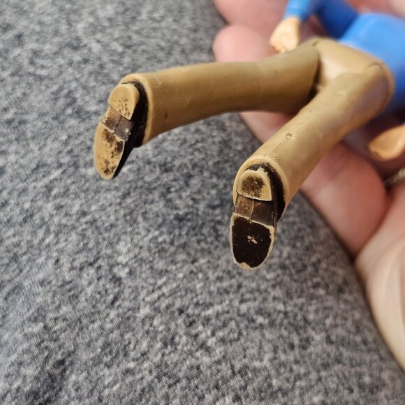 VTG Tomy Smaller Homes Home Dollhouse Dad Man Figure Hong Kong 4.25" - Picture 15 of 16